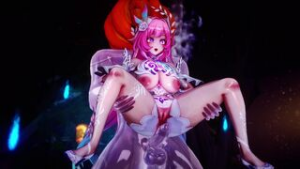 [lanzfh] Haloween Ghost – Cyrene 1080P - Honkai Star Rail animation on Crohasit