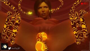 lara wall of flesh - ﻿3D animation on Crohasit
