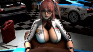 (onagiart)Dead Alive honoka paizure - ﻿3D animation on Crohasit
