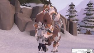 orisa reno stumbles upon a sexy lost loona - ﻿3D animation on Crohasit