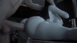 sadako really in trouble - ﻿3D animation on Crohasit