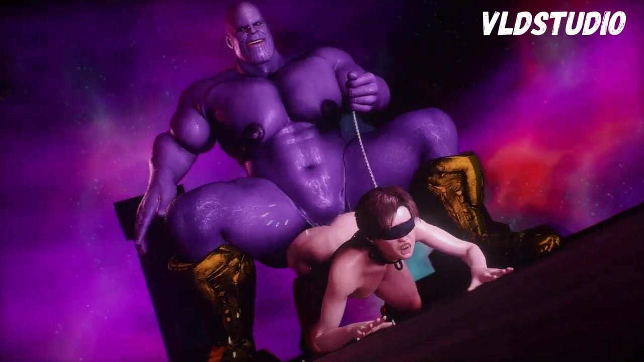 Thanos Pounds Sissy Spiderman’s Ass Hard - ﻿3D animation on Crohasit