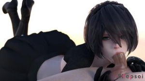 2B Yorha – Skapsai - Nier Automata animation on Crohasit