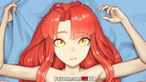 A hunter fucks a red-haired nun in a clearing (Game: Knightly Passions) - Knightly Passions animation on Crohasit