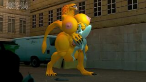 A wild encounter for Judy - ﻿3D animation on Crohasit