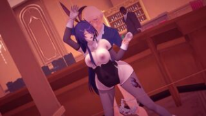 Acheron – Casino Sex Bunny [zeL] - Honkai Star Rail animation on Crohasit