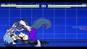 Aggressor test: Gallon x Iari (pt1) - Mugen animation on Crohasit