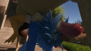 Anal vore by simsalabime - ﻿3D animation on Crohasit