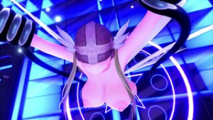 Angewomon in KUROMARU’s trap! (Naked) [ブラン] - Digimon animation on Crohasit
