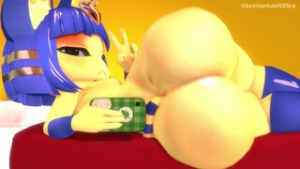 Ankha´s Ass - ﻿3D animation on Crohasit