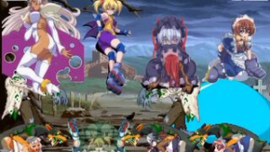 Arcana Hearts vs Zombies Dogs Monsters P3 - arcana heart animation on Crohasit
