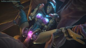 Ash’s freaky foursome. [Dzooworks] - Apex Legends animation on Crohasit