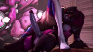 Assignement D.Va - Overwatch animation on Crohasit