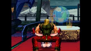 Athena Asamiya VS Rugal Bernstein - King of Fighters animation on Crohasit