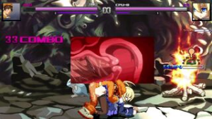 Bao vs Es Mitsurugi - BlazBlue animation on Crohasit