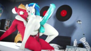 Big Macintosh X Futa Vinyl Scratch Part 2 - ﻿3D animation on Crohasit