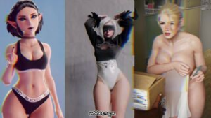 Blacked Waifus vol.1 - Final Fantasy animation on Crohasit