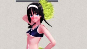 [Blendy] Akiha Tohno – Hi-Fi Raver MMD - iwara animation on Crohasit