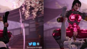 [Bouquetman] Taki vs 2B Part 2 (Split Screen) - ﻿3D animation on Crohasit
