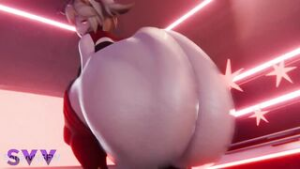 Burnice twerking - ﻿3D animation on Crohasit