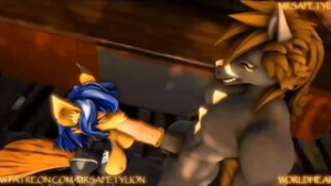 Carmelita Fox Impregnated by Horsecock OC – MrSafetyLion - ﻿3D animation on Crohasit