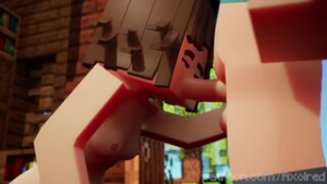 Chicken Jockey Minecraft movie porn - ﻿3D animation on Crohasit