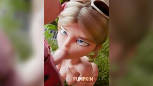 Chloe secretly with Juleka - ﻿3D animation on Crohasit