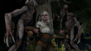 Ciri Is Impressed [Dicesfm] - ﻿3D animation on Crohasit