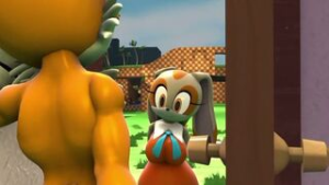Cream visit Tails - ﻿3D animation on Crohasit