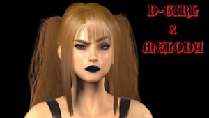 D-Girl x Melody - ﻿3D animation on Crohasit