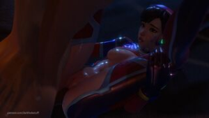 D.Va Anal Pounded [Darkholestuff] - ﻿3D animation on Crohasit