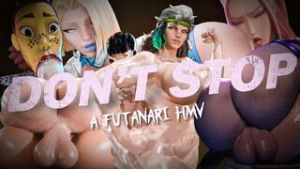 DON’T STOP | A Futanari HMV [FHD] - ﻿3D animation on Crohasit