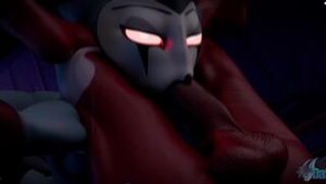 [Dasharky3D] Stolas X blitzo [1 OF 2] - helluva boss animation on Crohasit