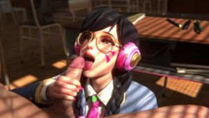 Diva After School Blowjob (3DiFill) 4K60FPS - ﻿3D animation on Crohasit