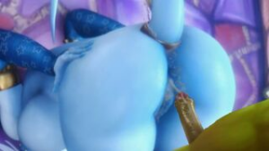 Draenei meat - ﻿3D animation on Crohasit