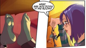 “Elizabeth Gets her Brainfood.” [Tsavo] - 2D animation on Crohasit