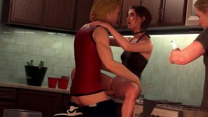 Ellie “Cookin” in the Kitchen. [Timpossible] - The Last of Us 2 animation on Crohasit