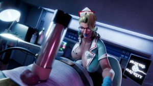 Emma helping sperm donors at the Hellfire Fertility Clinic [4K] - Marvel animation on Crohasit