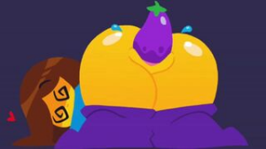 Emoji girl fucked - 2D animation on Crohasit