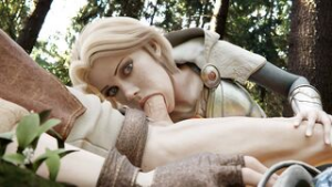 Ezreal persuades Lux - League of Legends animation on Crohasit