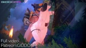 Fantasy about Nefer - ﻿3D animation on Crohasit