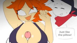 Fem!Mango x Golde Paizuri (Sound & Looped) - 2D animation on Crohasit