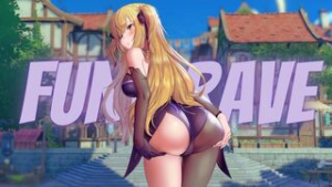 Fischl (Genshin Impact) | Funk Rave [HMV] - Genshin Impact animation on Crohasit