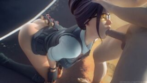 Fortnite Rook Blowjob [White][Fpsblyck] - ﻿3D animation on Crohasit