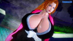 [Fulanox34] Anime girl in Trouble Rangiku - Bleach animation on Crohasit