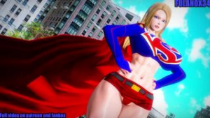 [Fulanx34] Darkseid Invasion Supergirl (preview) - DC Comics animation on Crohasit