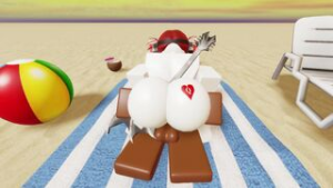 Fun at the Beach - ﻿3D animation on Crohasit