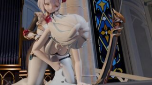 Furina X Noelle – SinfulDegen - ﻿3D animation on Crohasit