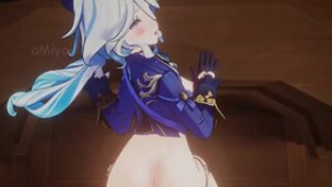 Furina (part 1) [aMiyoi] - ﻿3D animation on Crohasit