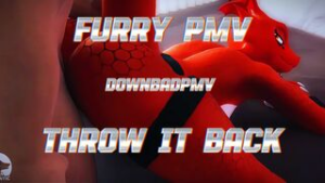 Furry PMV – Throw it Back - ﻿3D animation on Crohasit